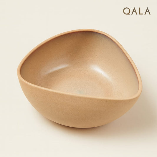Triangle Bowl - Raw Baige