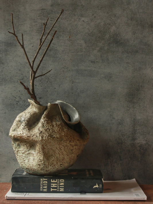 Vase - blue rock