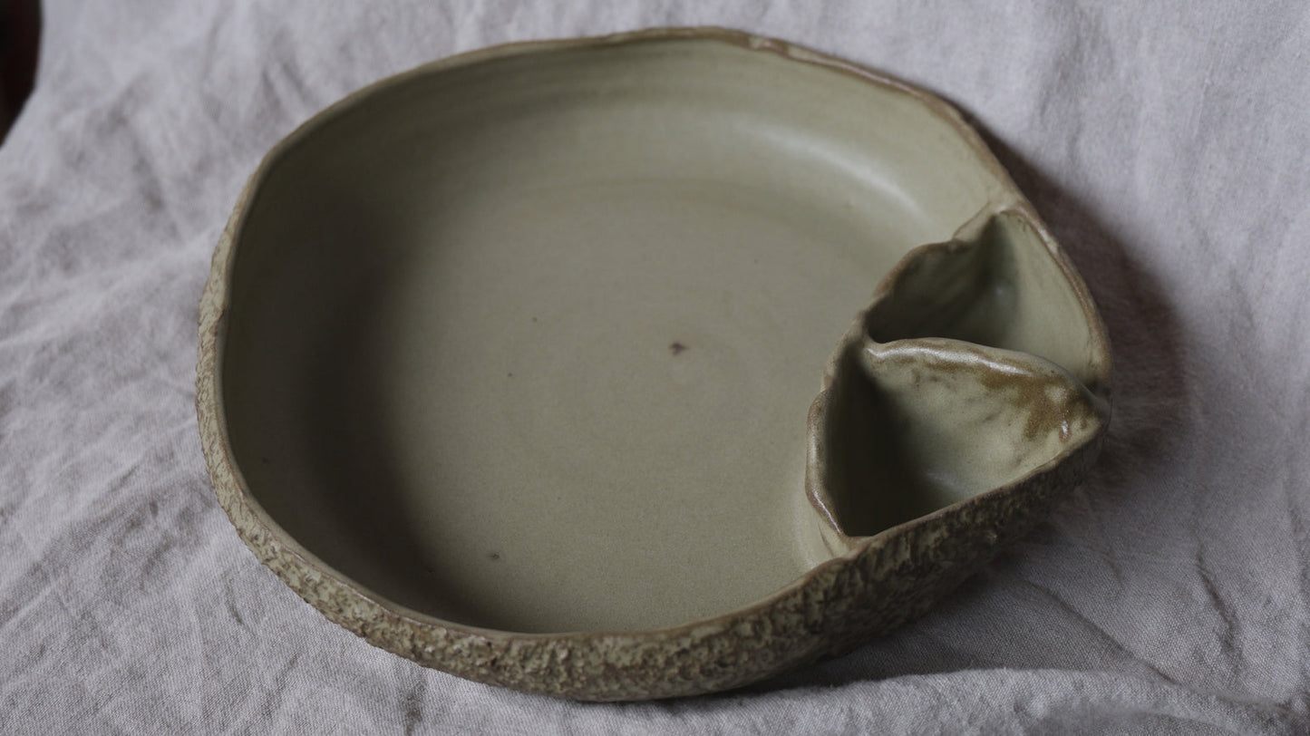 Platter - blue rock