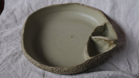 Platter - blue rock