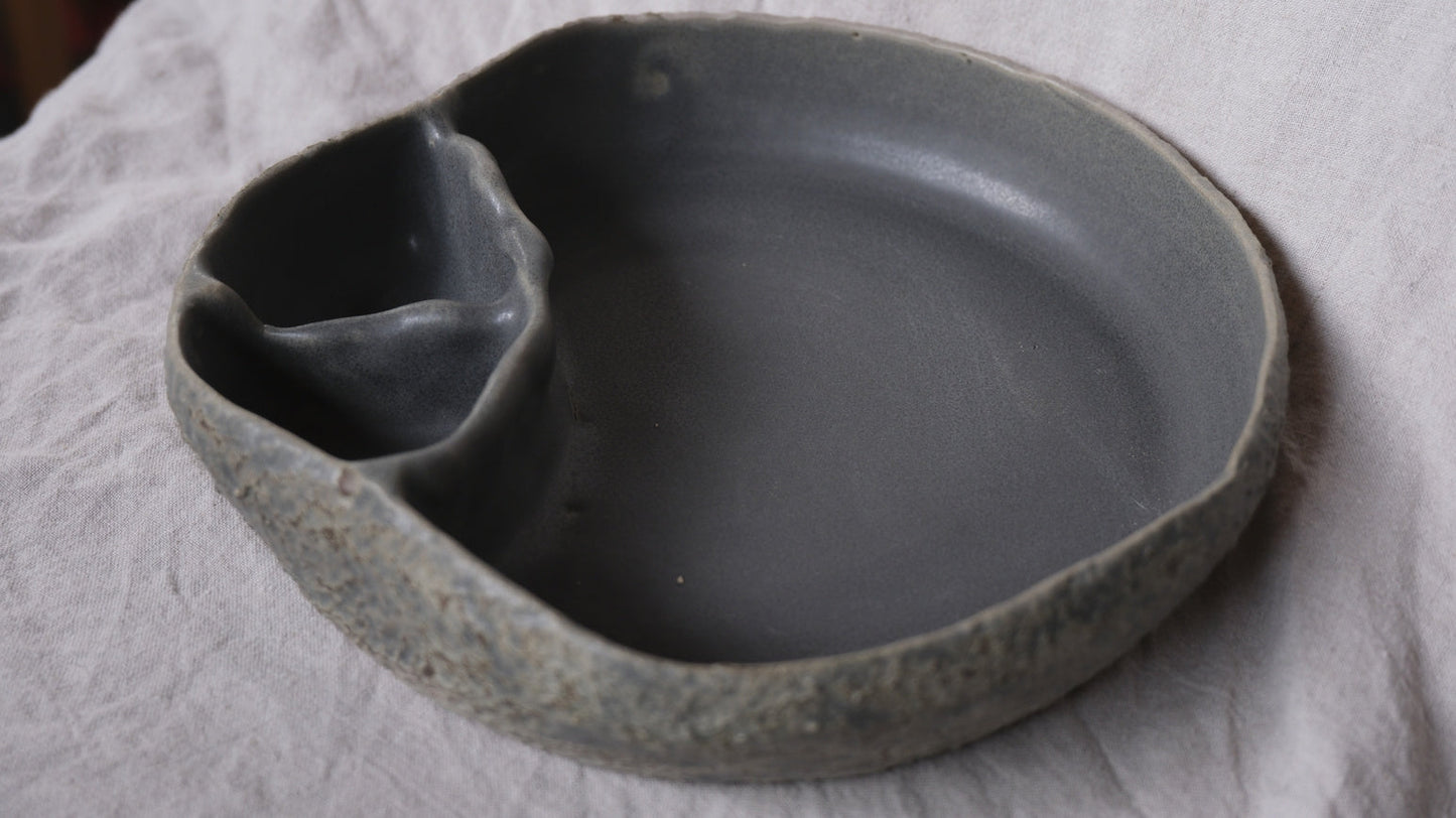 Platter - smog grey