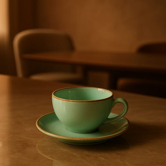 Cappuccino Cup - Matcha Green