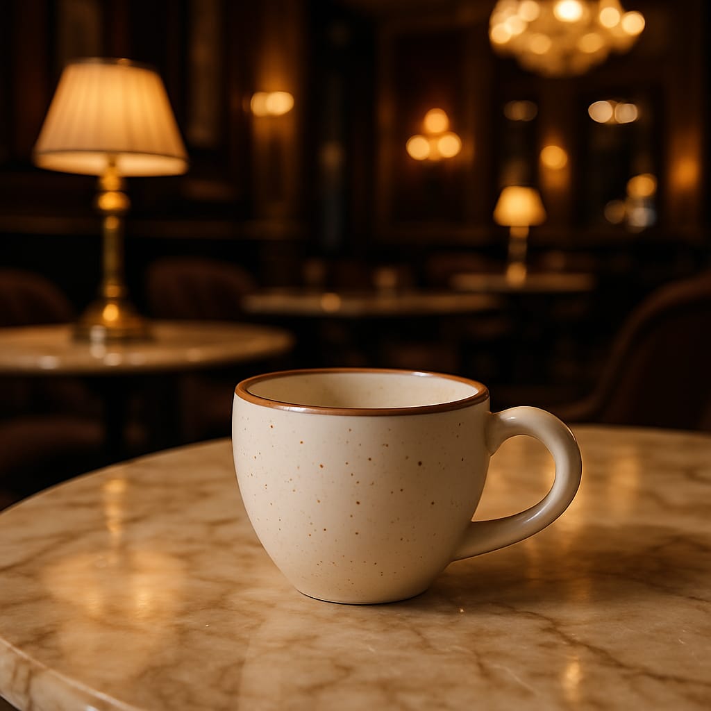 Espresso Cup - Speckled White