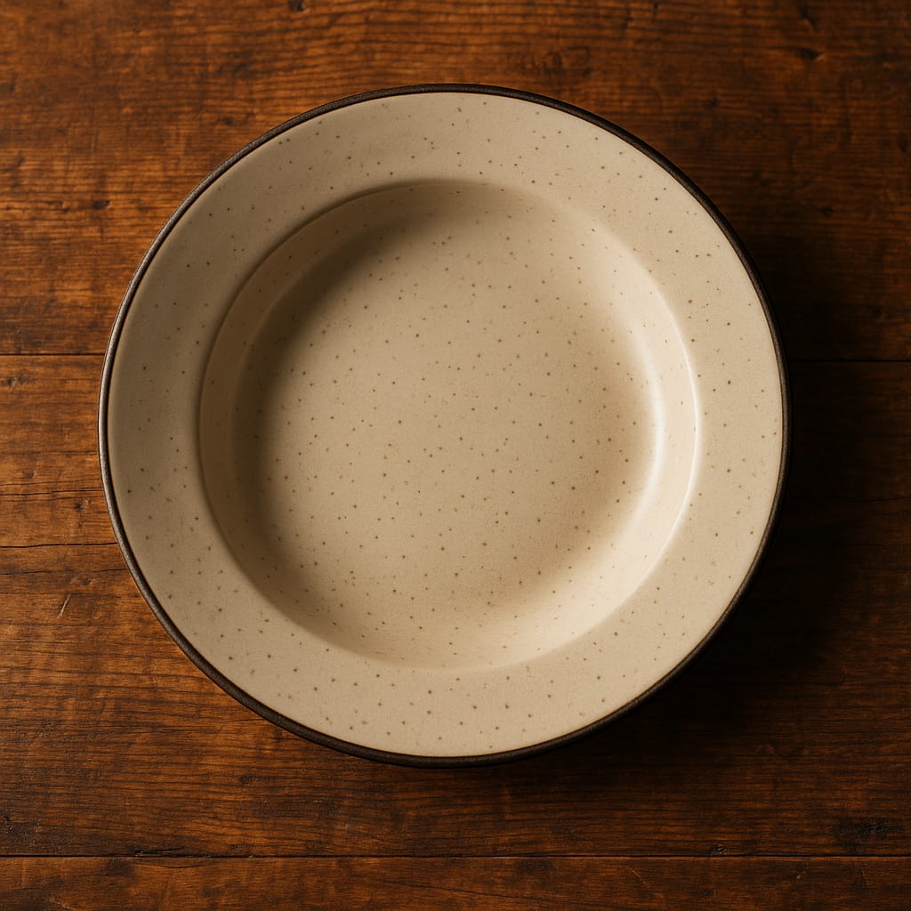 Pasta Bowl - speckled white